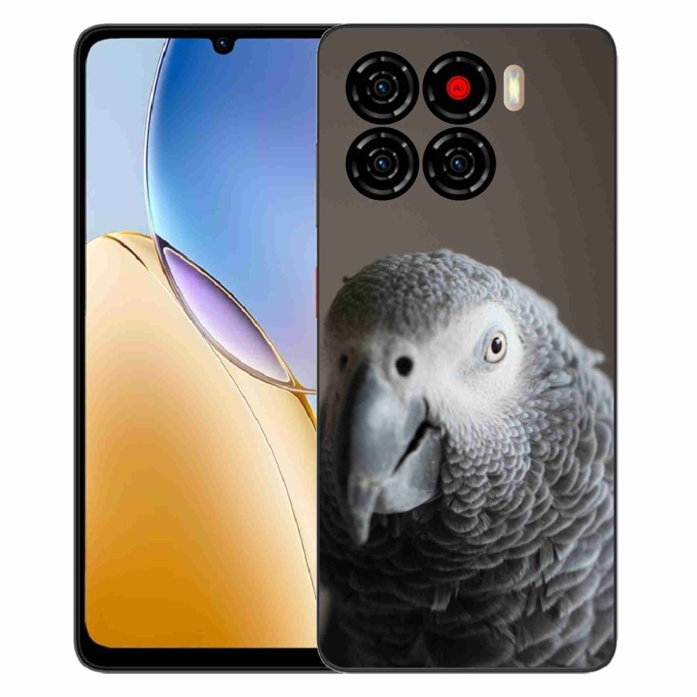 Gelový kryt mmCase na ZTE Blade A56 - papoušek žako 2