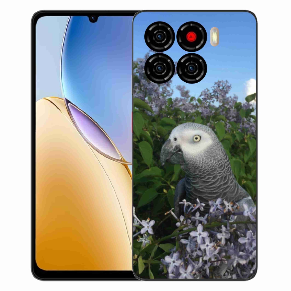 Gelový kryt mmCase na ZTE Blade A56 - papoušek žako
