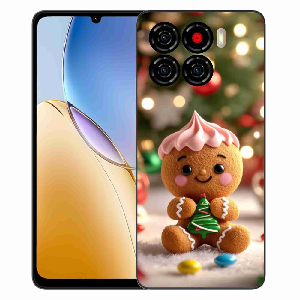 Gelový kryt mmCase na ZTE Blade A56 - perníček