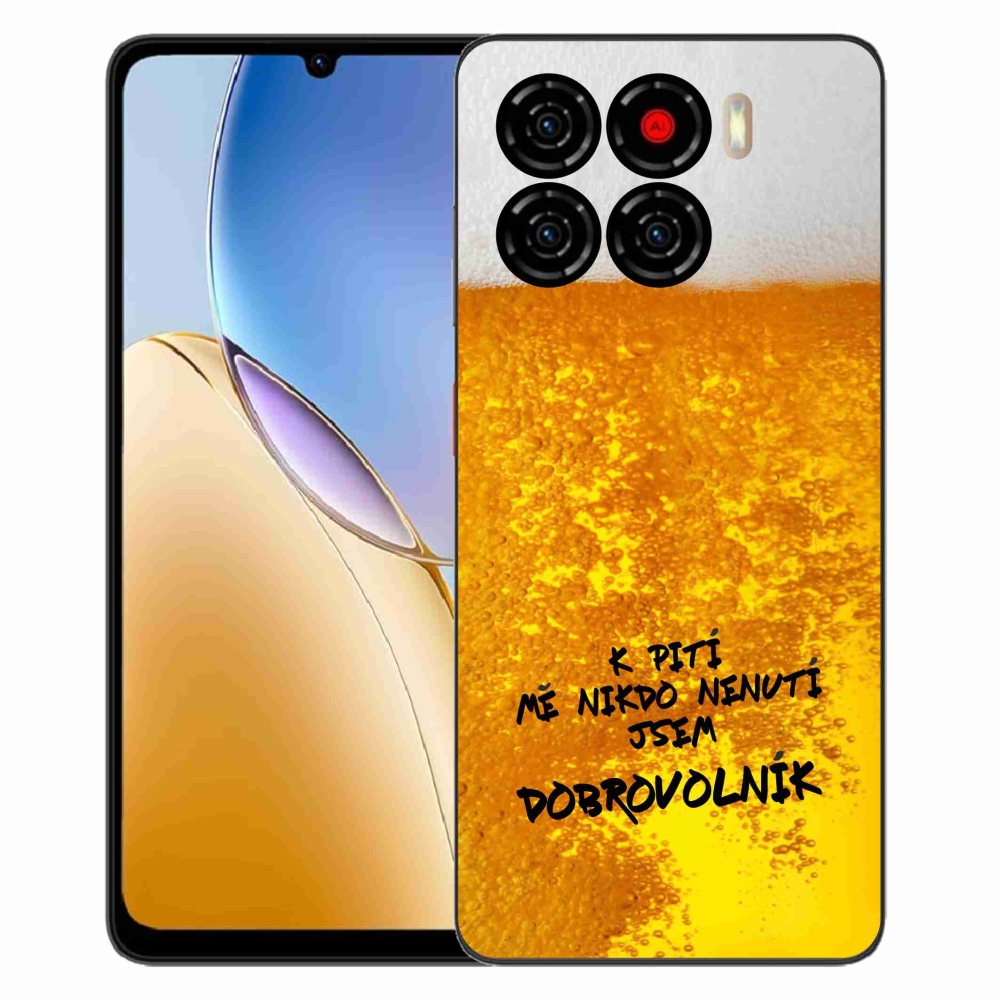 Gelový kryt mmCase na ZTE Blade A56 - pivní motiv 4