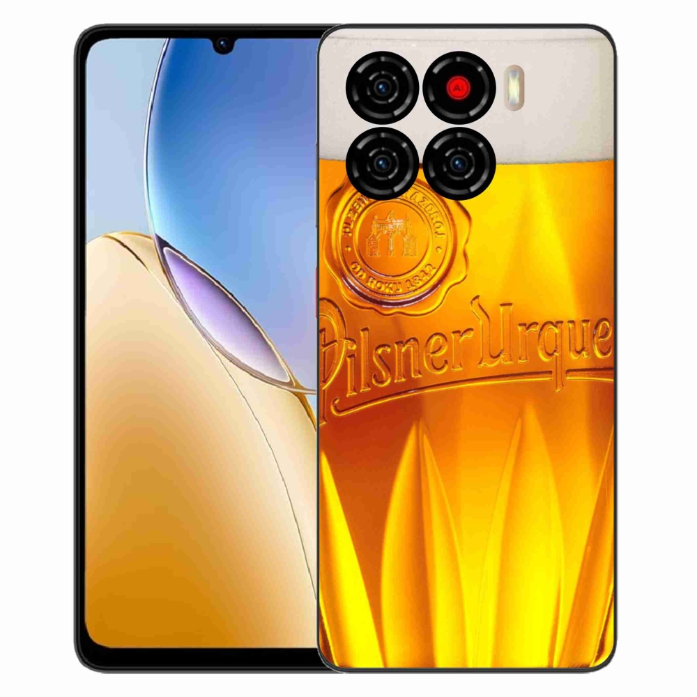 Gelový kryt mmCase na ZTE Blade A56 - pivo
