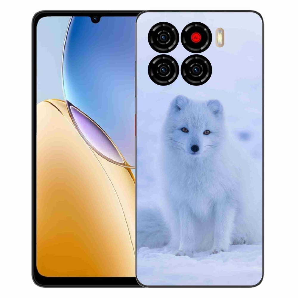 Gelový kryt mmCase na ZTE Blade A56 - polární liška