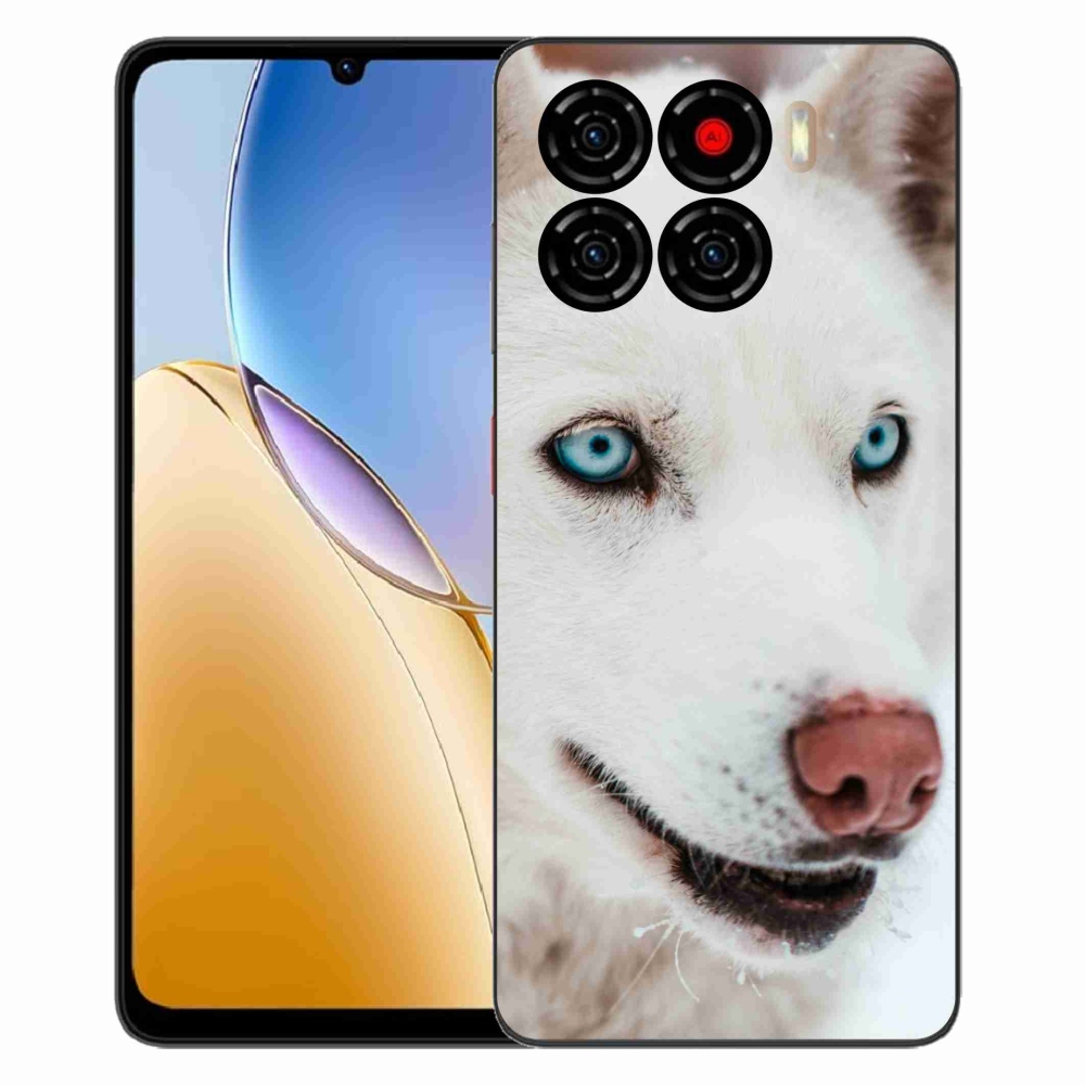 Gelový kryt mmCase na ZTE Blade A56 - psí pohled