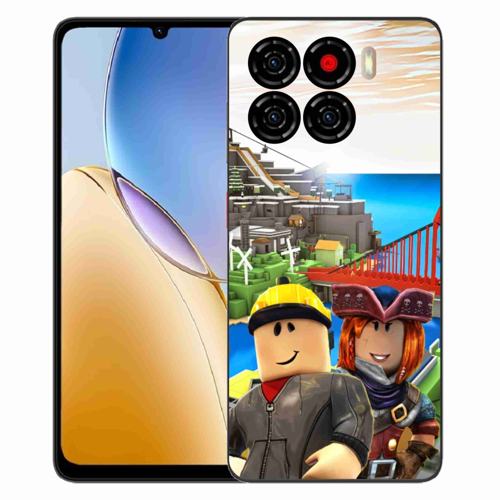 Gelový kryt mmCase na ZTE Blade A56 - roblox 1