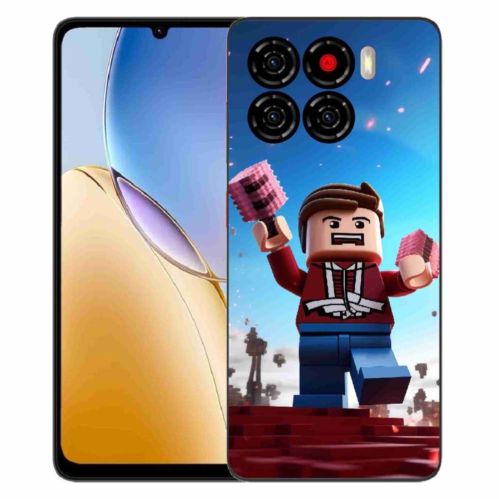Gelový kryt mmCase na ZTE Blade A56 - roblox 2