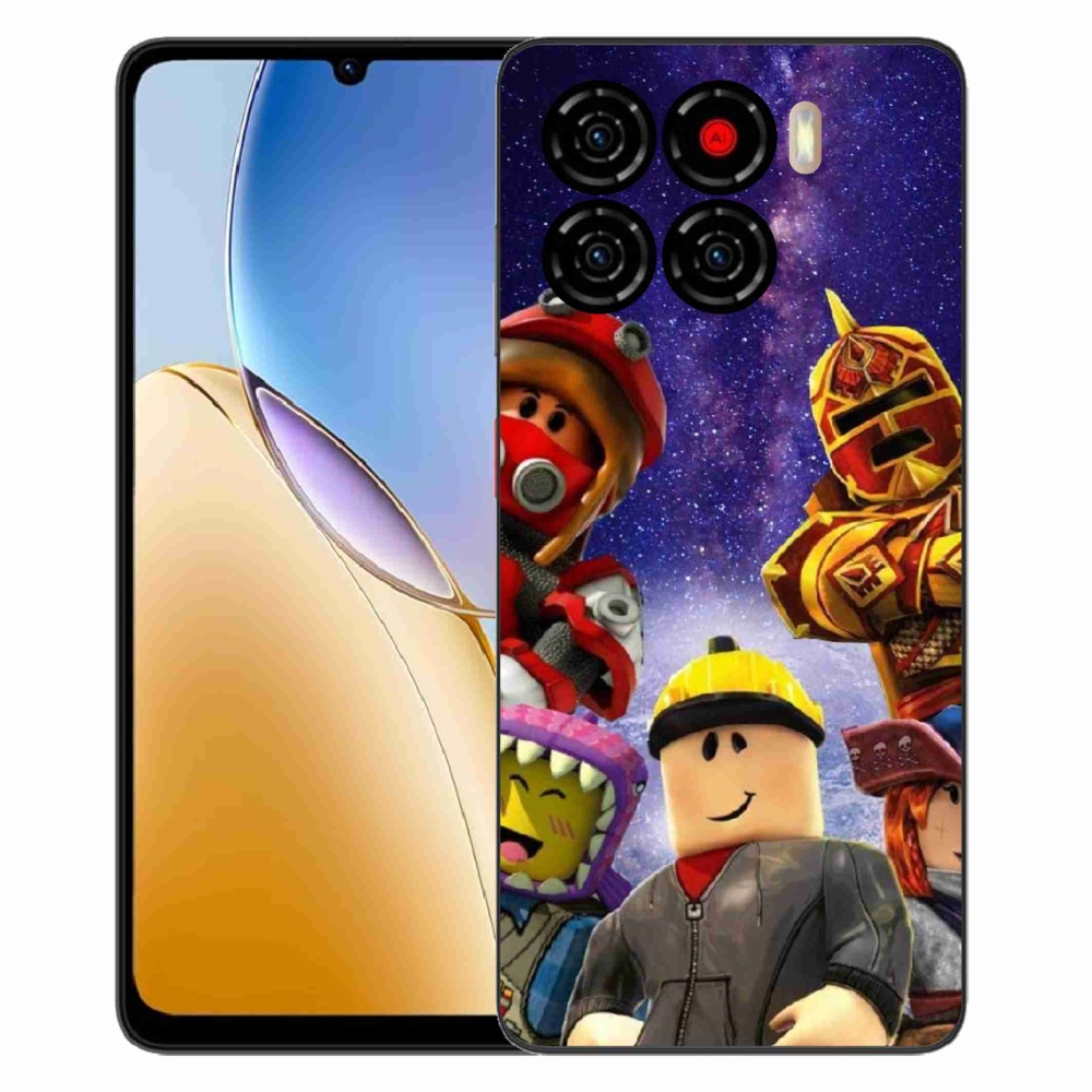 Gelový kryt mmCase na ZTE Blade A56 - roblox 3