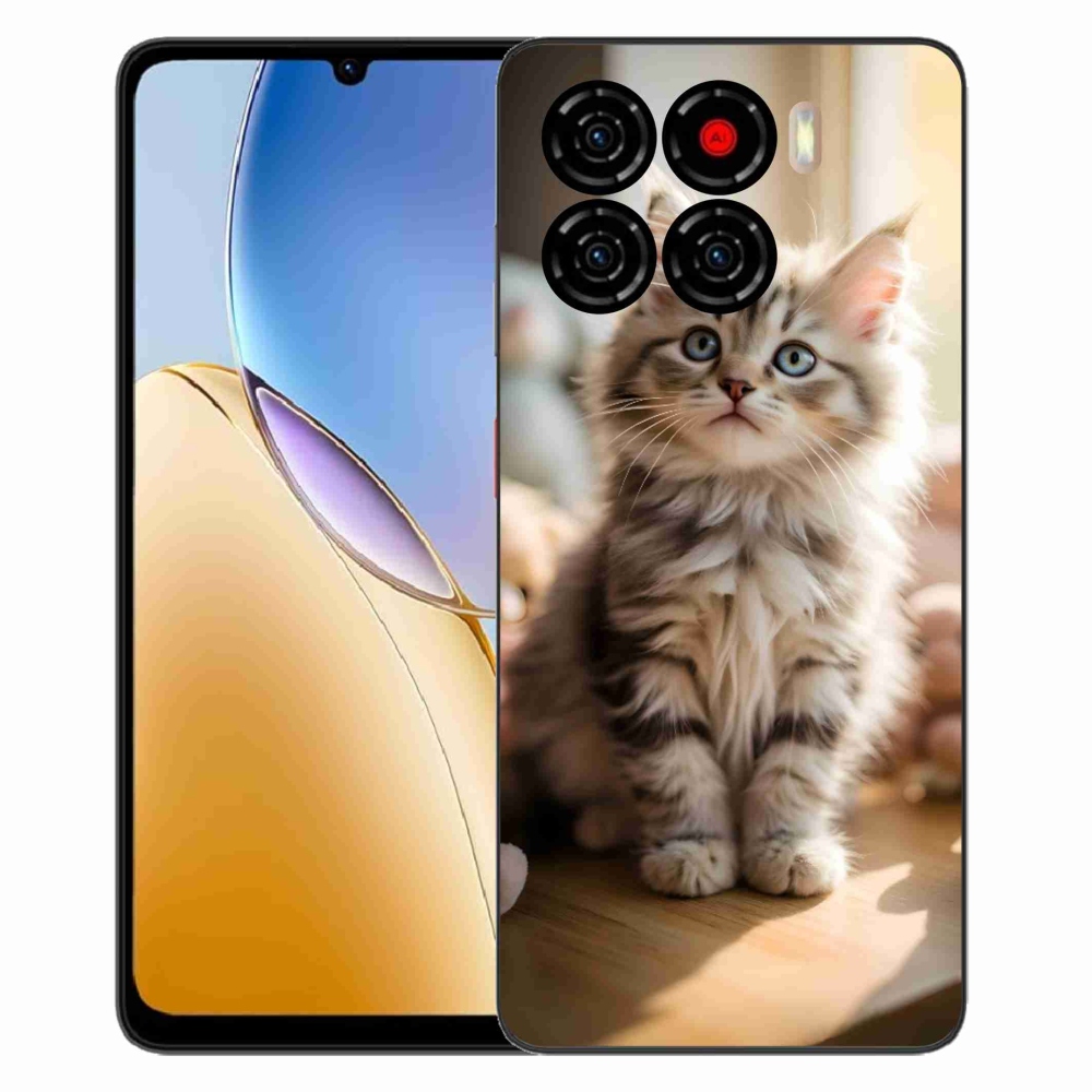 Gelový kryt mmCase na ZTE Blade A56 - roztomilé kotě 10