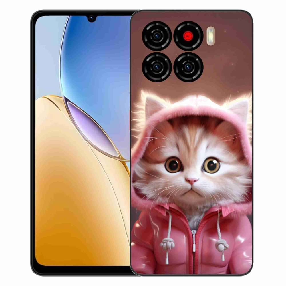 Gelový kryt mmCase na ZTE Blade A56 - roztomilé kotě 3