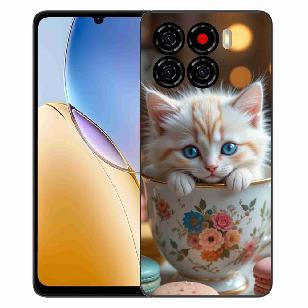 Gelový kryt mmCase na ZTE Blade A56 - roztomilé kotě 6