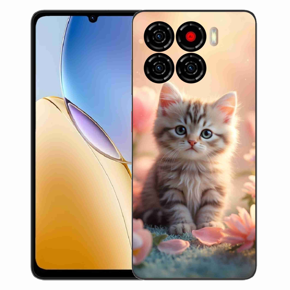 Gelový kryt mmCase na ZTE Blade A56 - roztomilé kotě 8