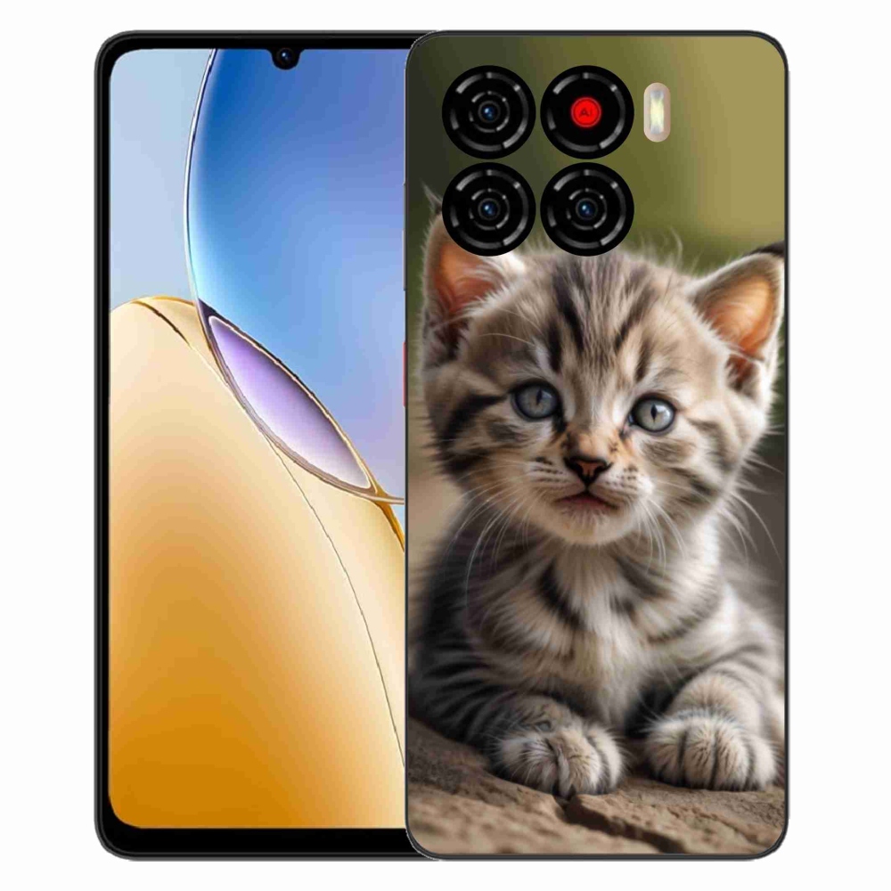 Gelový kryt mmCase na ZTE Blade A56 - roztomilé kotě 9