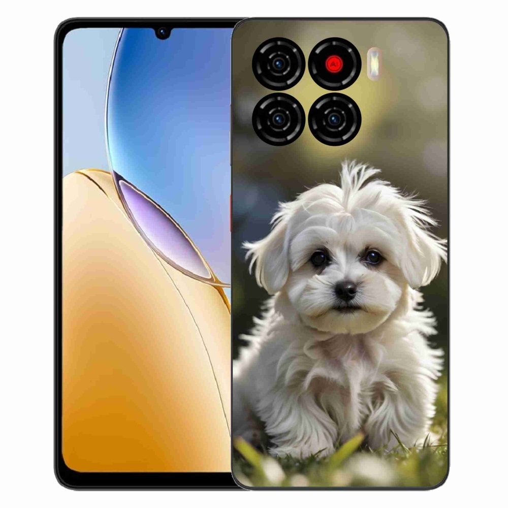 Gelový kryt mmCase na ZTE Blade A56 - roztomilý maltézský psík