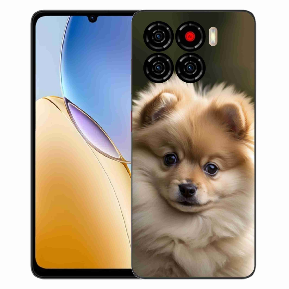 Gelový kryt mmCase na ZTE Blade A56 - roztomilý pomeranian 2
