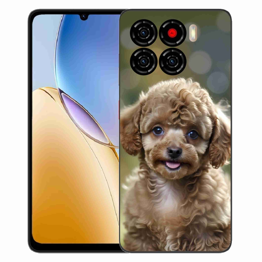 Gelový kryt mmCase na ZTE Blade A56 - roztomilý pudl