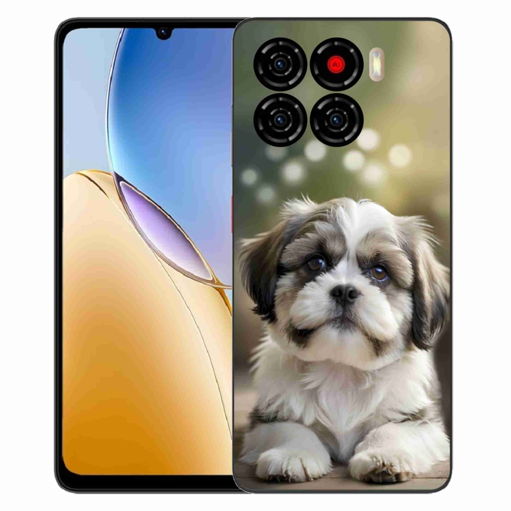 Gelový kryt mmCase na ZTE Blade A56 - roztomilý shih-tzu