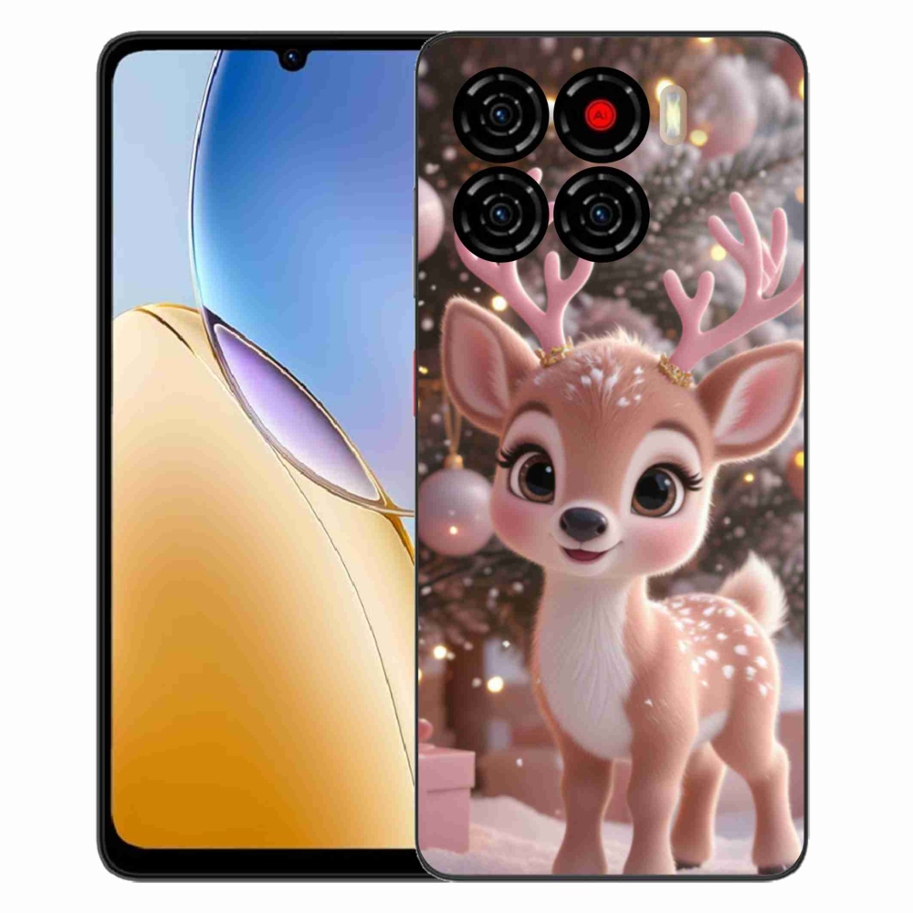 Gelový kryt mmCase na ZTE Blade A56 - roztomilý sob