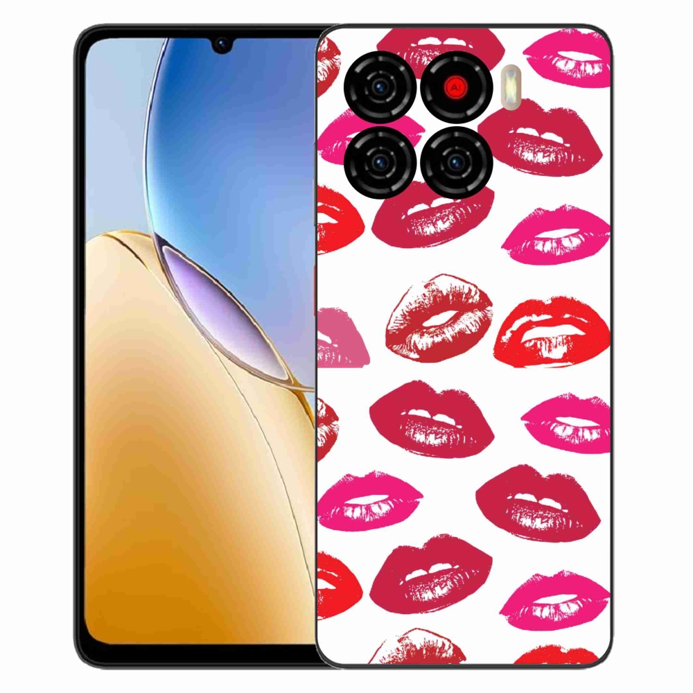 Gelový kryt mmCase na ZTE Blade A56 - rty