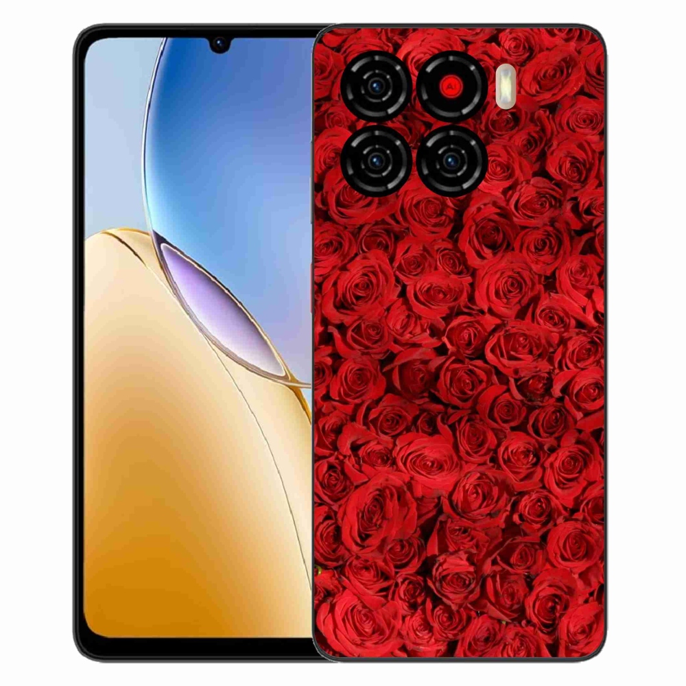 Gelový kryt mmCase na ZTE Blade A56 - růže