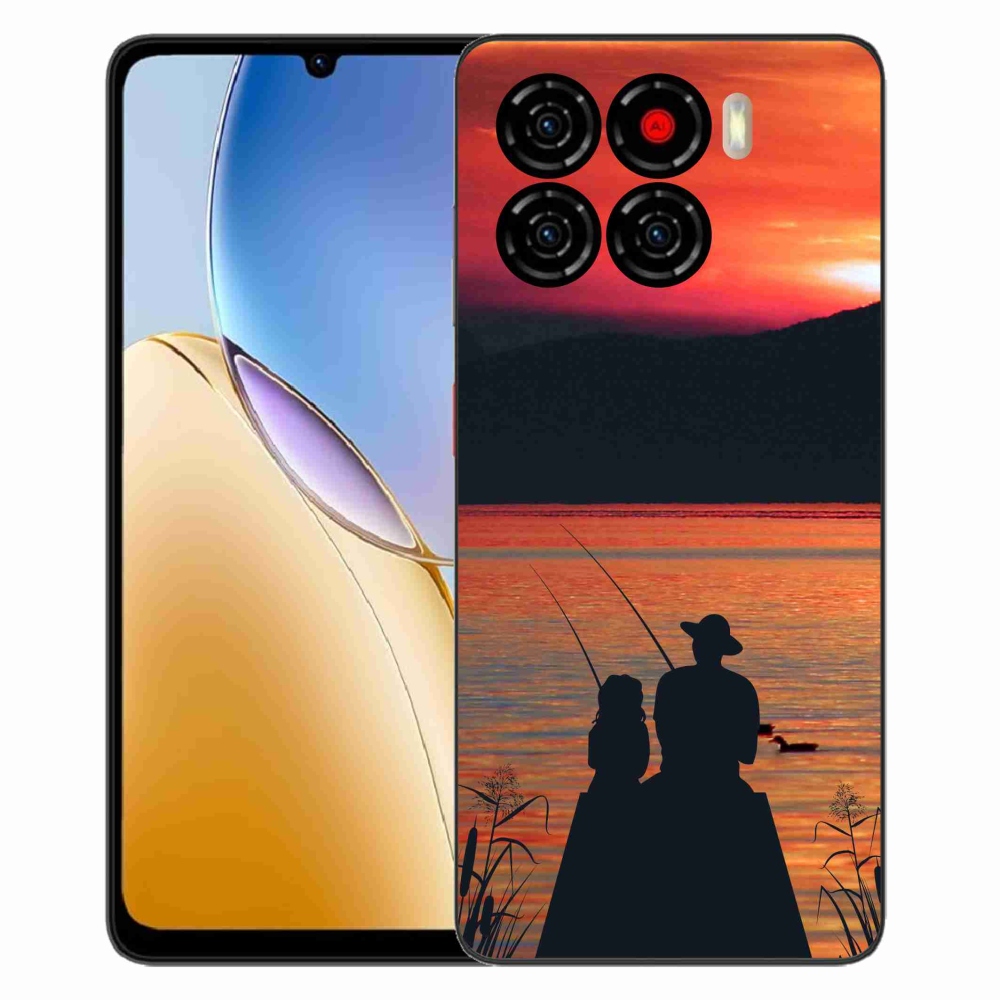 Gelový kryt mmCase na ZTE Blade A56 - rybaření 3