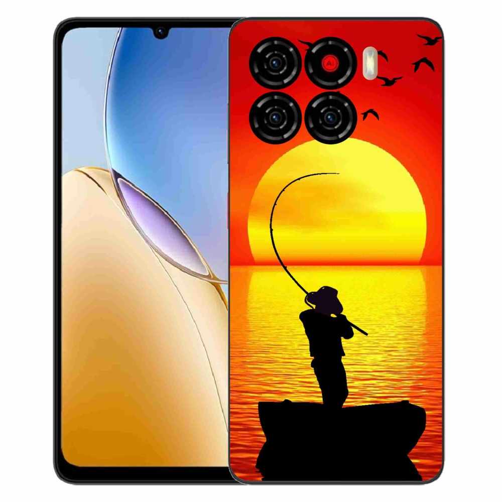 Gelový kryt mmCase na ZTE Blade A56 - rybaření