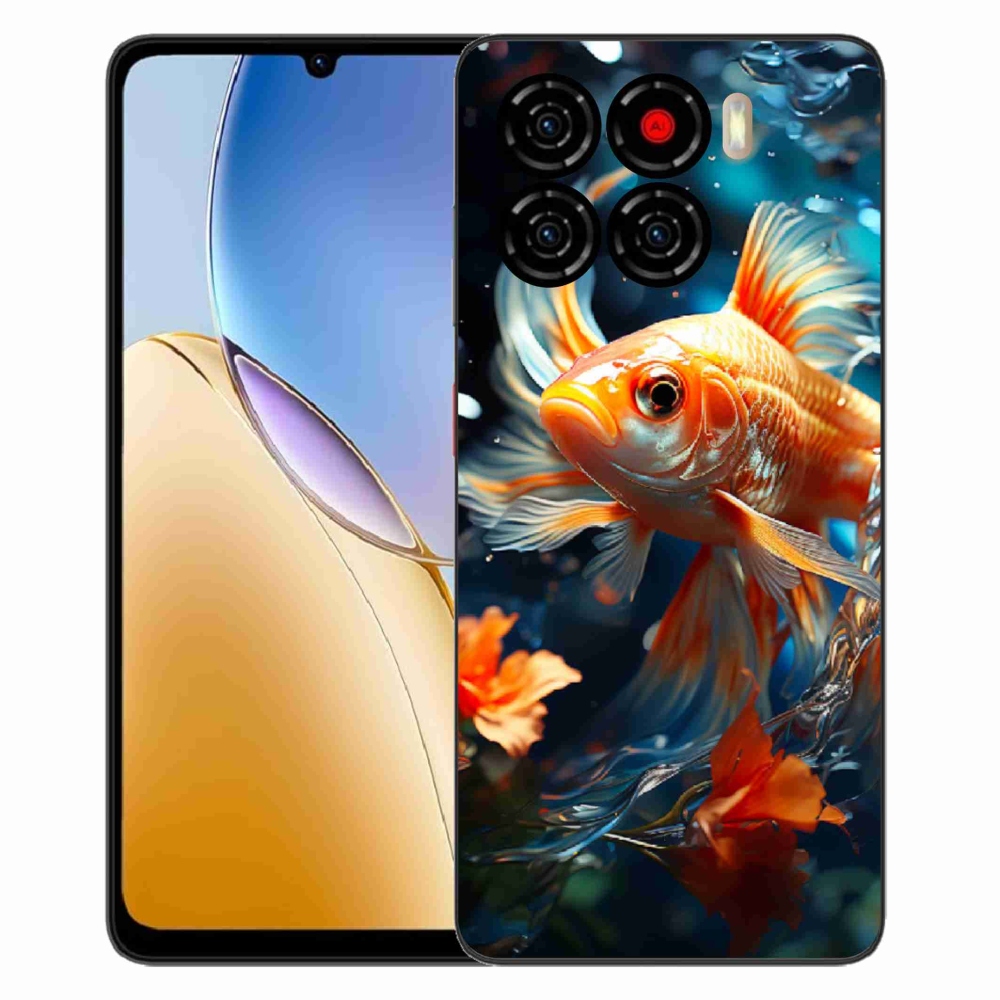 Gelový kryt mmCase na ZTE Blade A56 - rybka