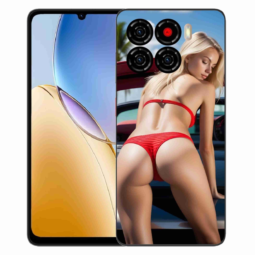 Gelový kryt mmCase na ZTE Blade A56 - sexy žena 2
