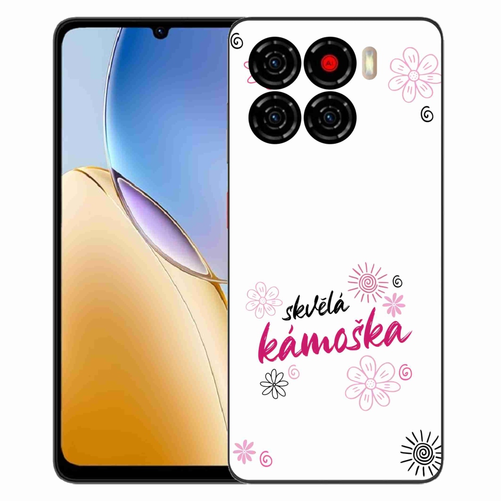 Gelový kryt mmCase na ZTE Blade A56 - skvělá kámoška bílé pozadí