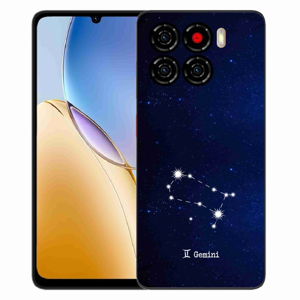 Gelový kryt mmCase na ZTE Blade A56 - souhvězdí Blíženců