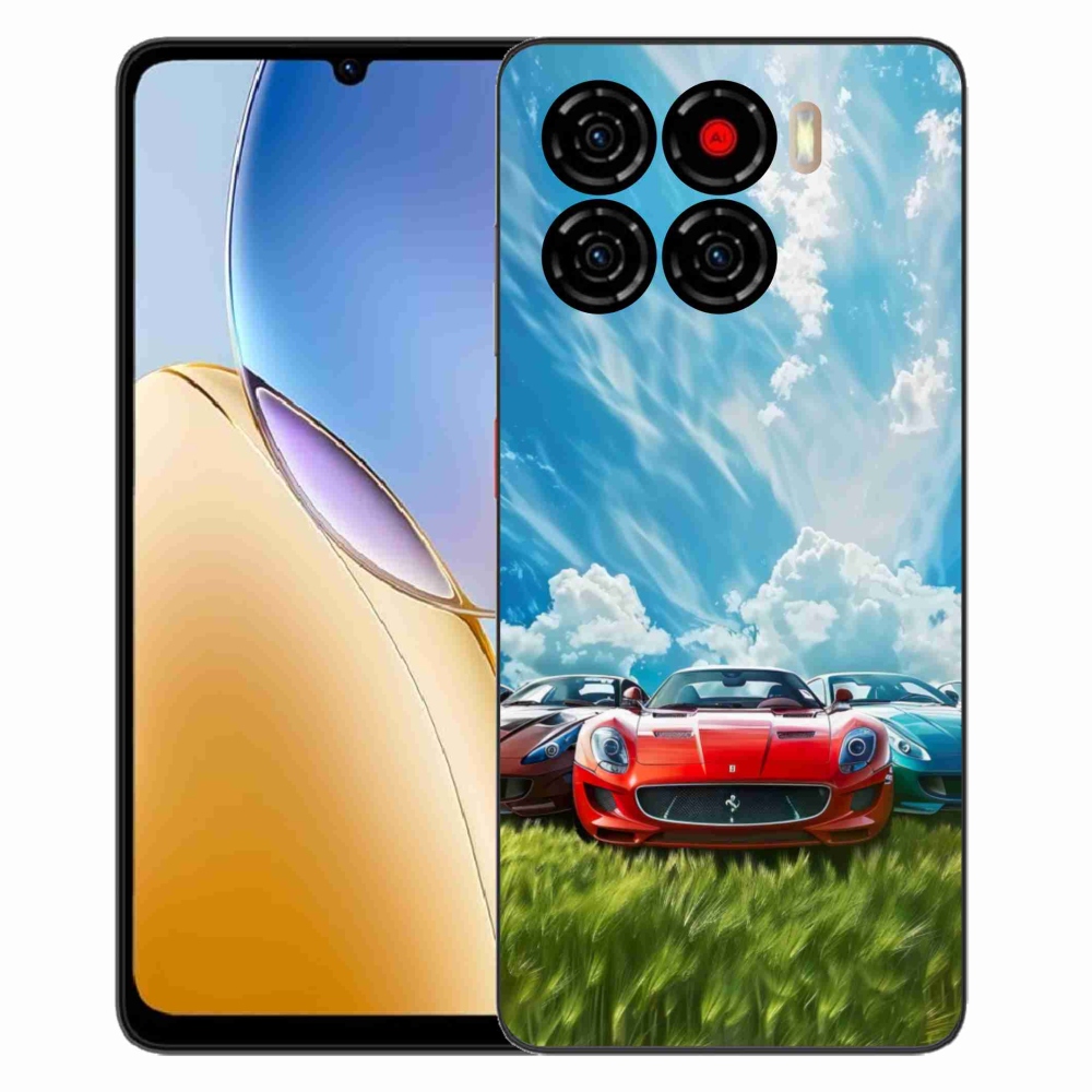 Gelový kryt mmCase na ZTE Blade A56 - sportovní vozy