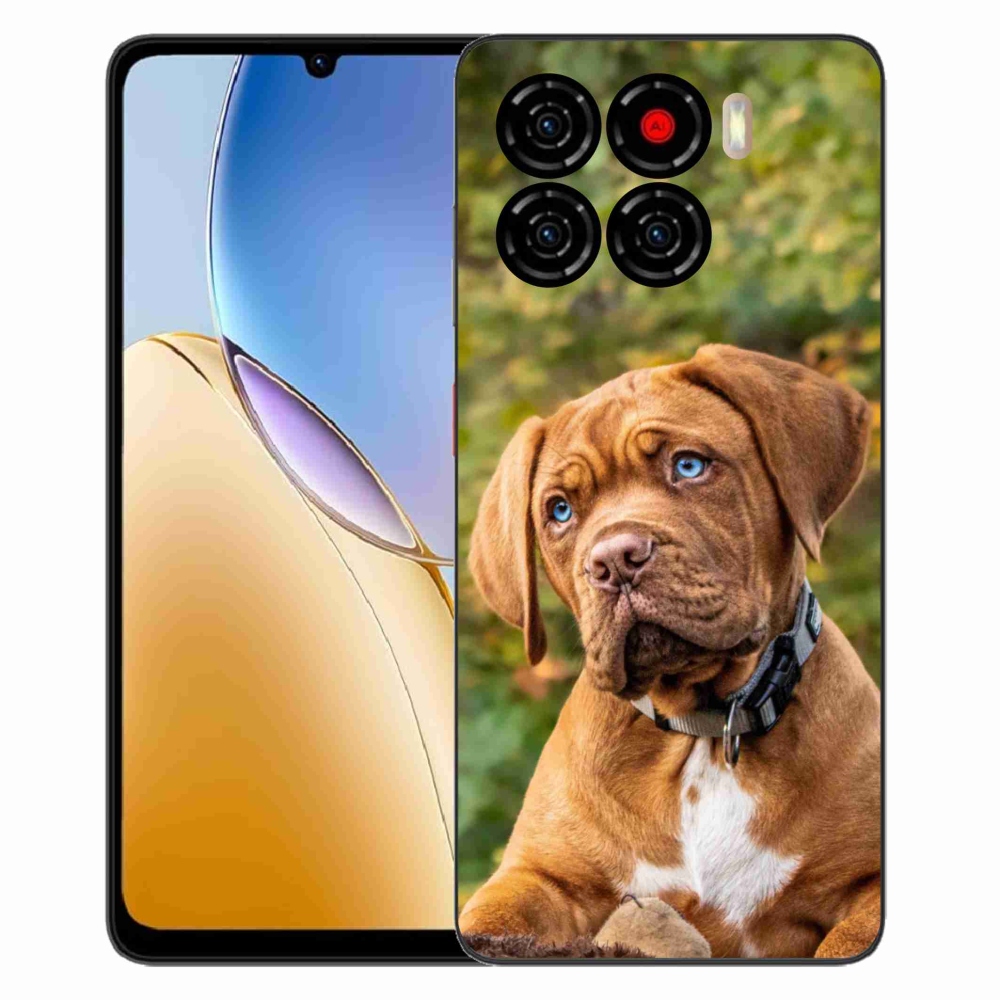 Gelový kryt mmCase na ZTE Blade A56 - štěně 