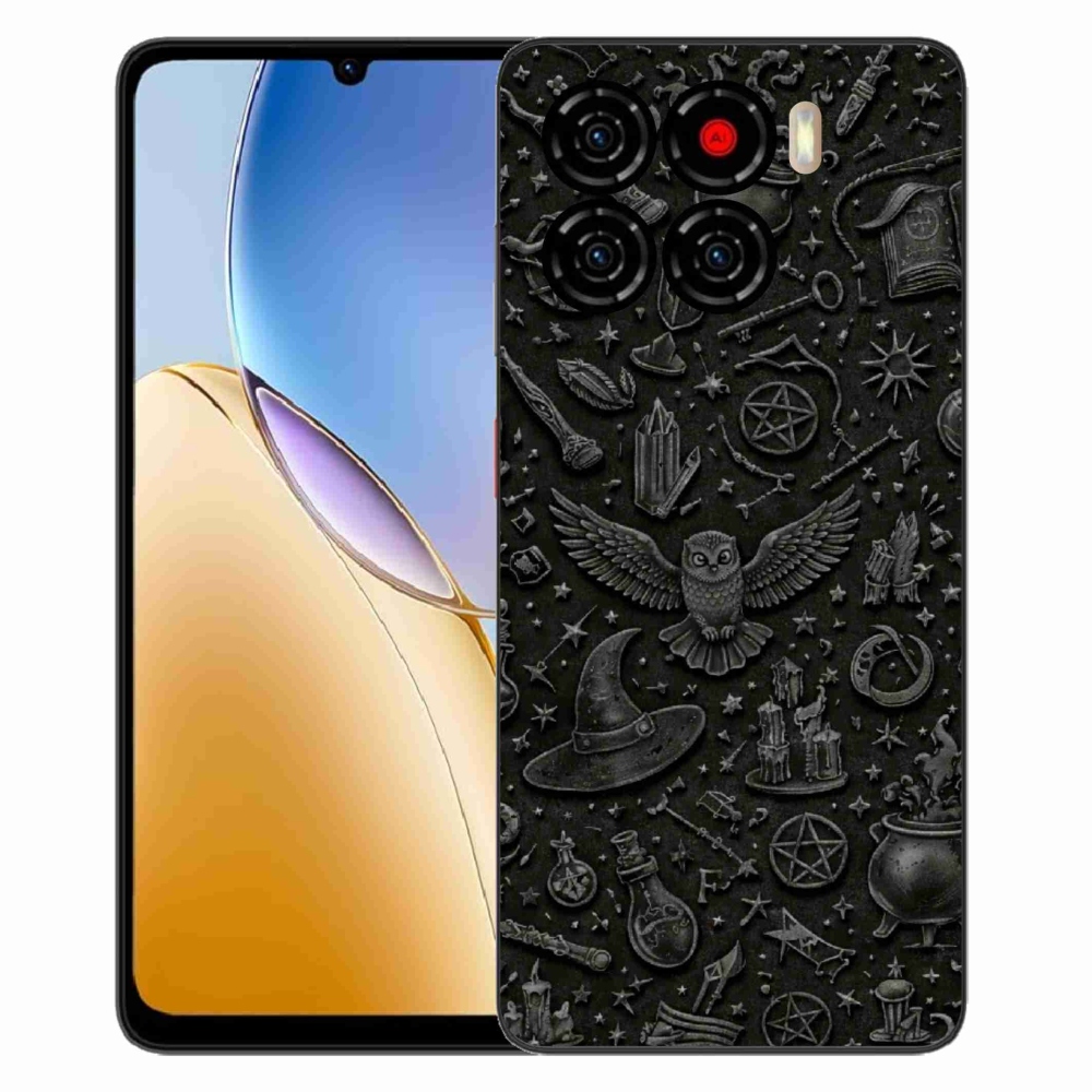 Gelový kryt mmCase na ZTE Blade A56 - tmavý magický svět