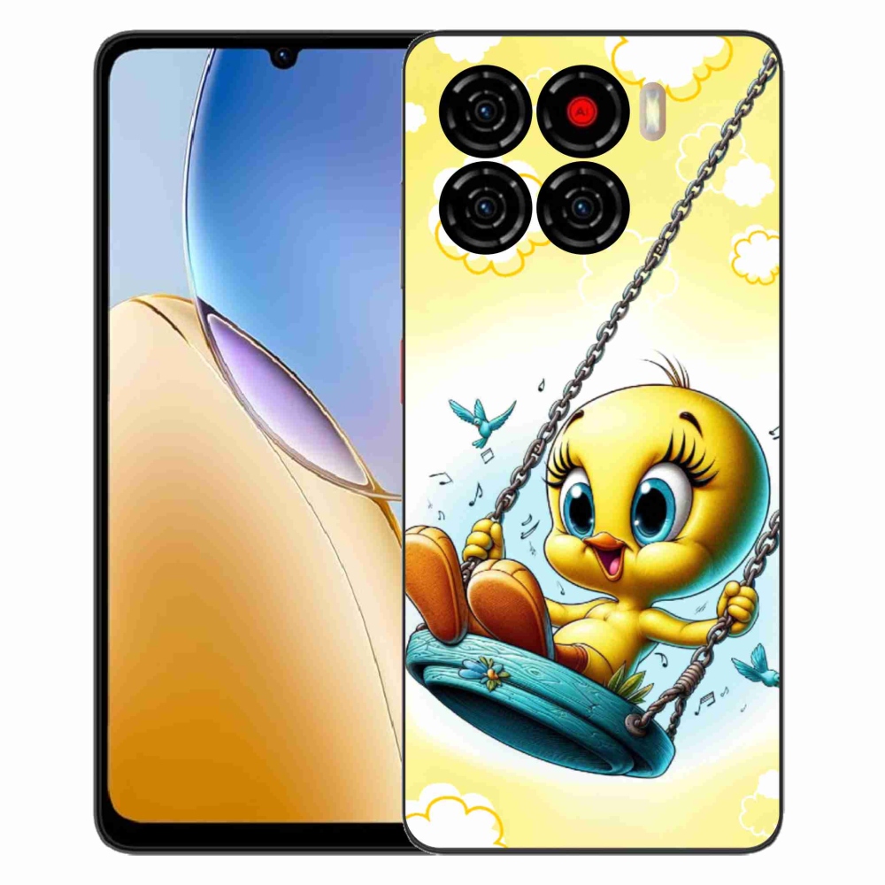 Gelový kryt mmCase na ZTE Blade A56 - tweety