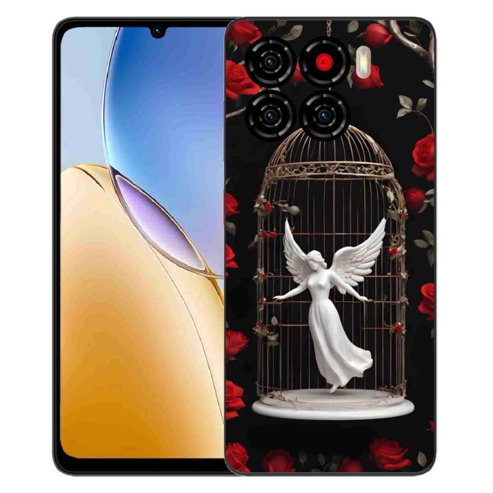 Gelový kryt mmCase na ZTE Blade A56 - uvězněný anděl