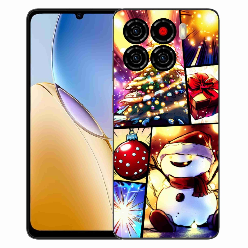 Gelový kryt mmCase na ZTE Blade A56 - vánoční motivy 1