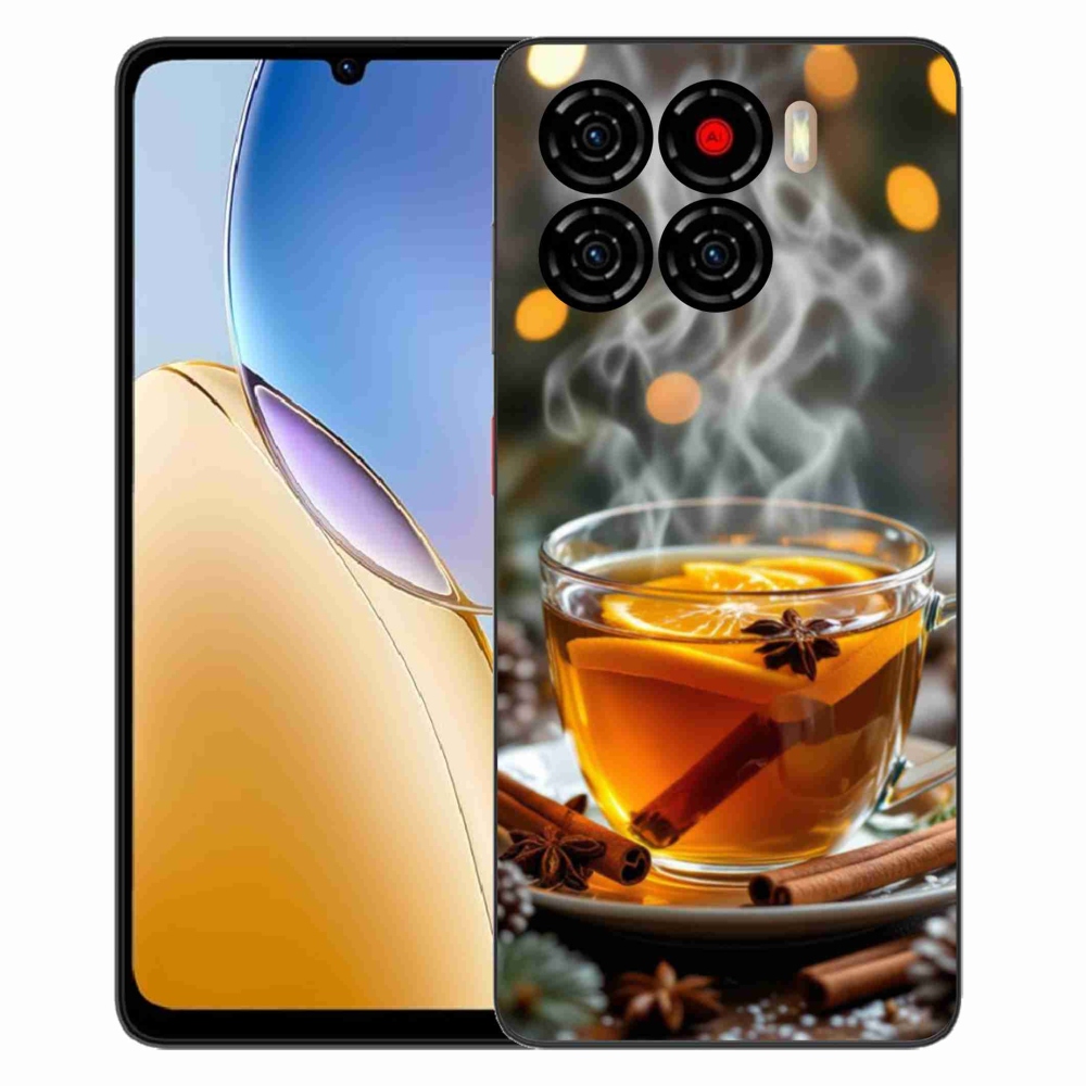 Gelový kryt mmCase na ZTE Blade A56 - vánoční punč