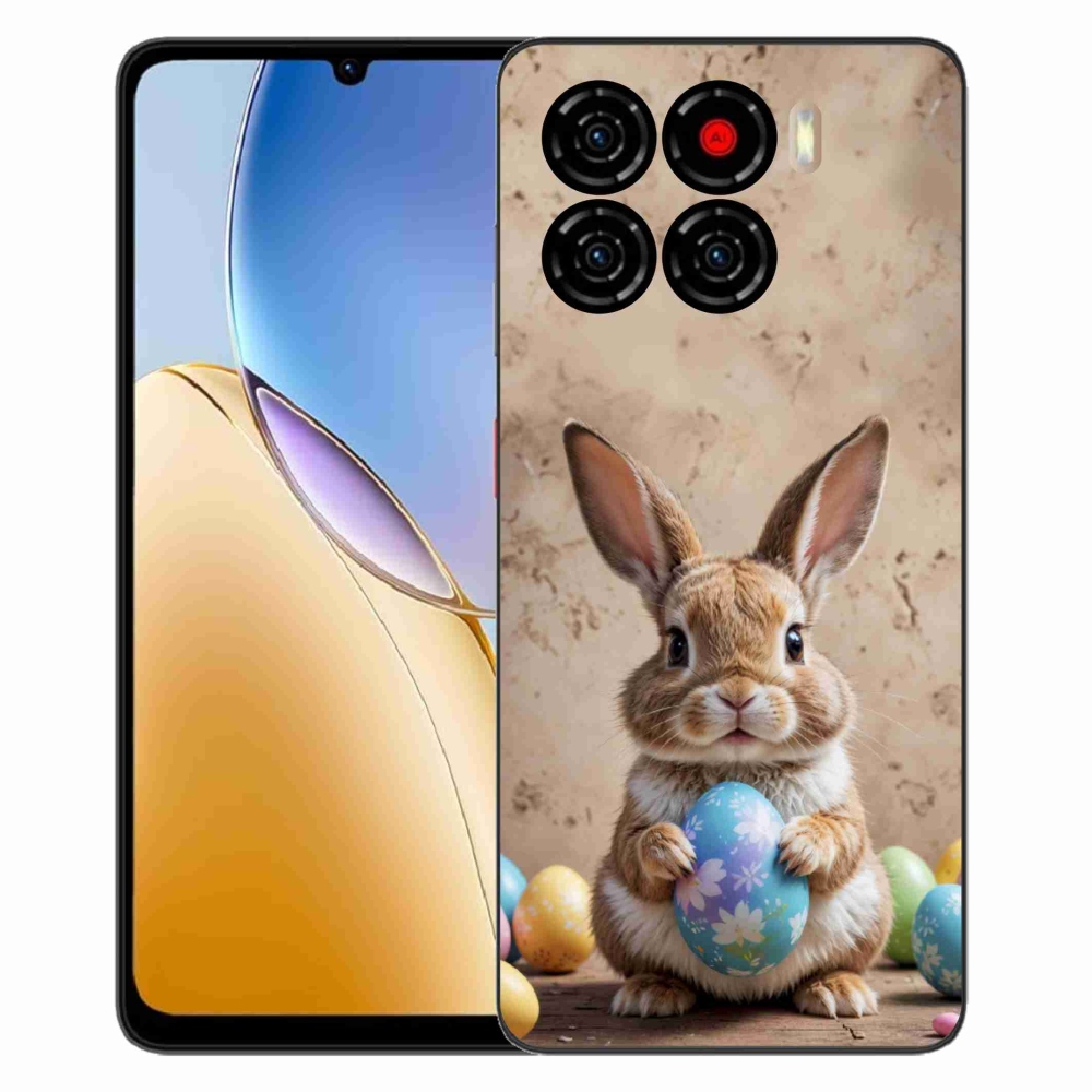 Gelový kryt mmCase na ZTE Blade A56 - velikonoční králíček