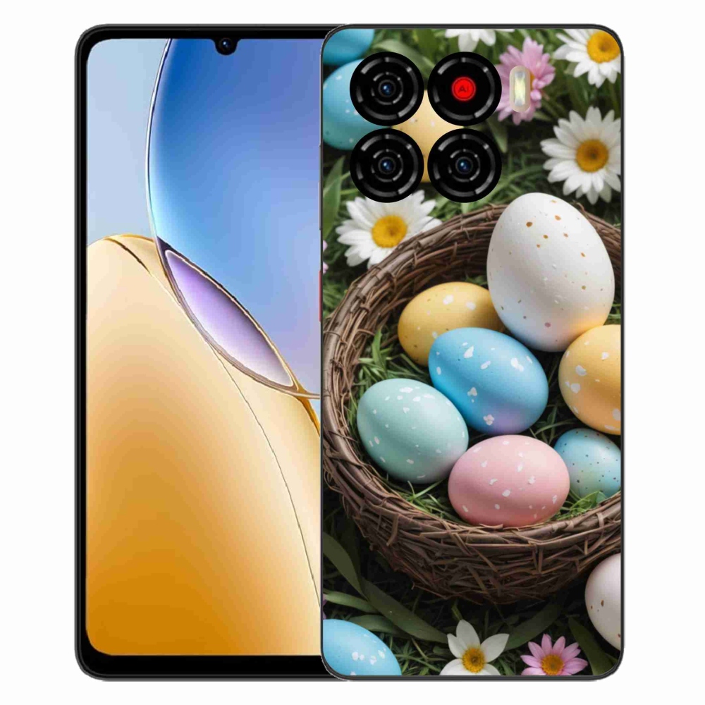 Gelový kryt mmCase na ZTE Blade A56 - velikonoční vajíčka 2