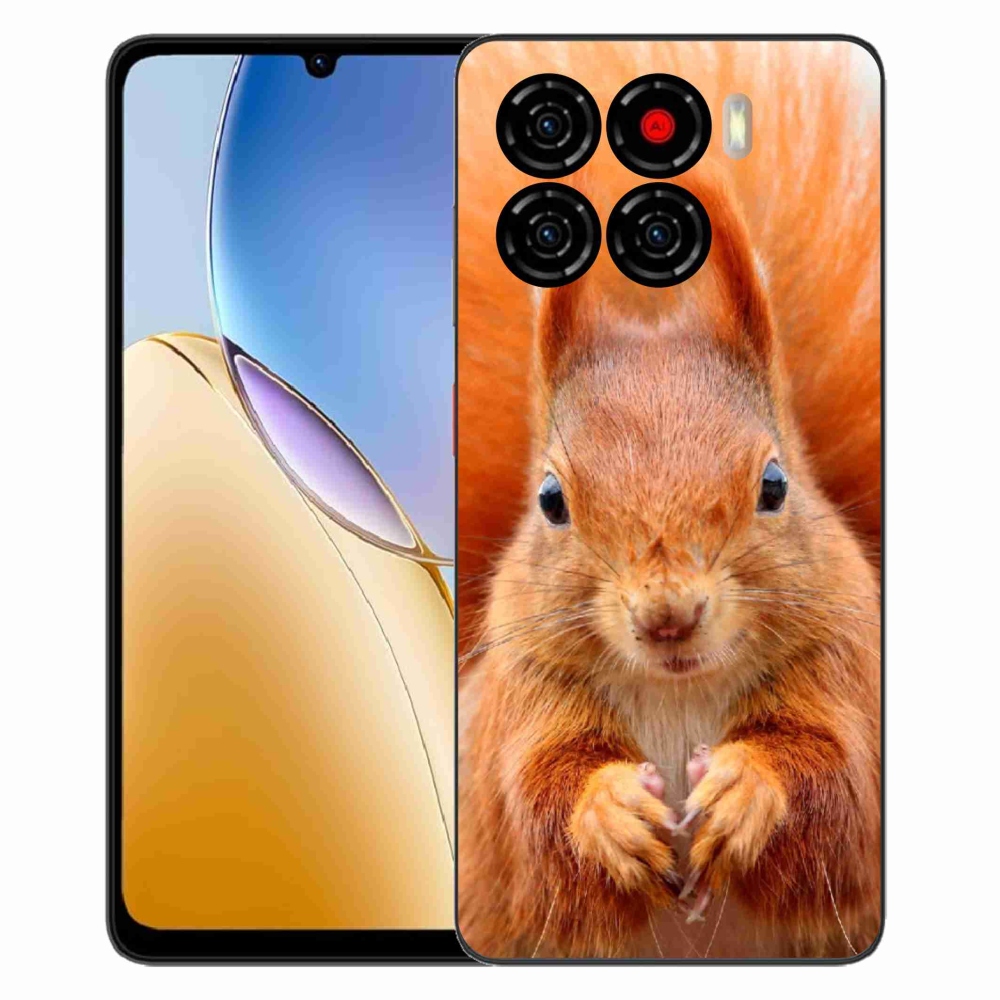 Gelový kryt mmCase na ZTE Blade A56 - veverka