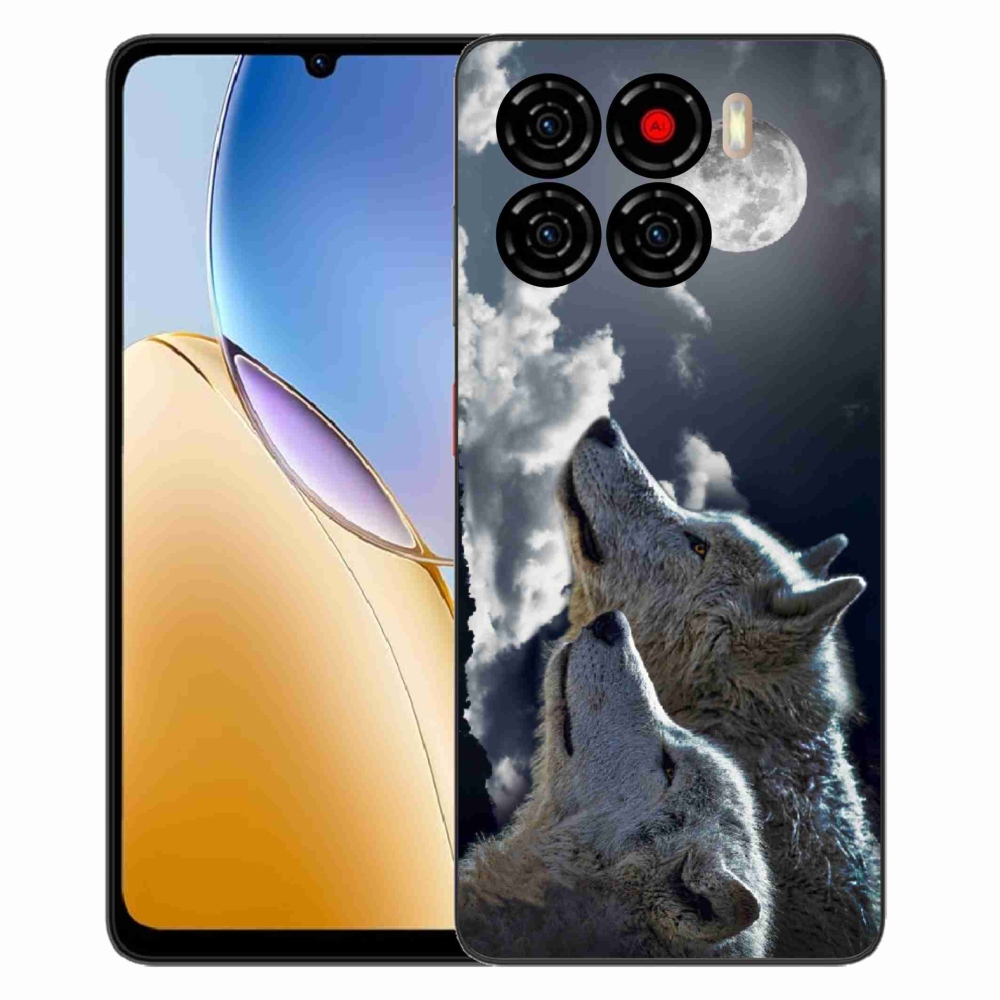 Gelový kryt mmCase na ZTE Blade A56 - vlci