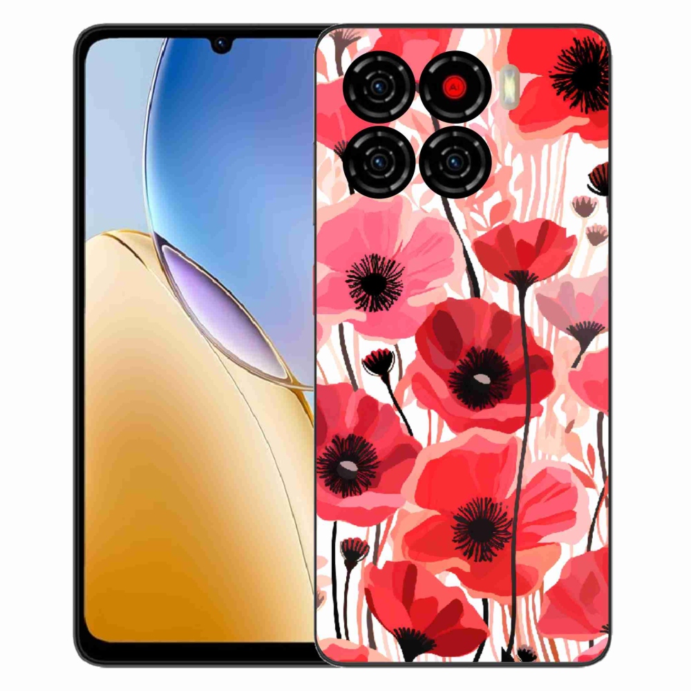 Gelový kryt mmCase na ZTE Blade A56 - vlčí mák 1