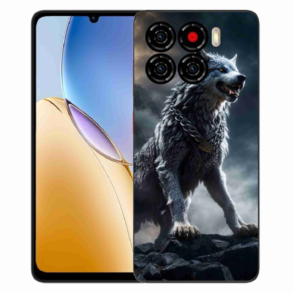Gelový kryt mmCase na ZTE Blade A56 - vlk 1