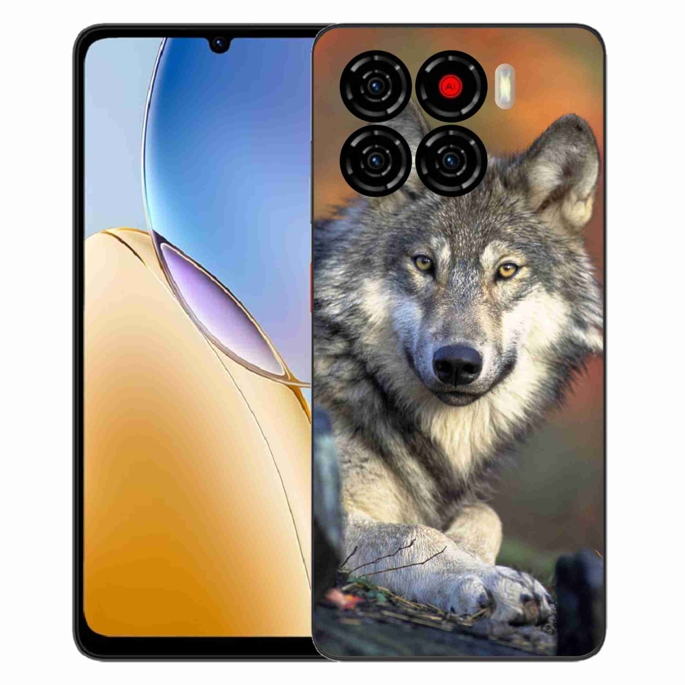 Gelový kryt mmCase na ZTE Blade A56 - vlk