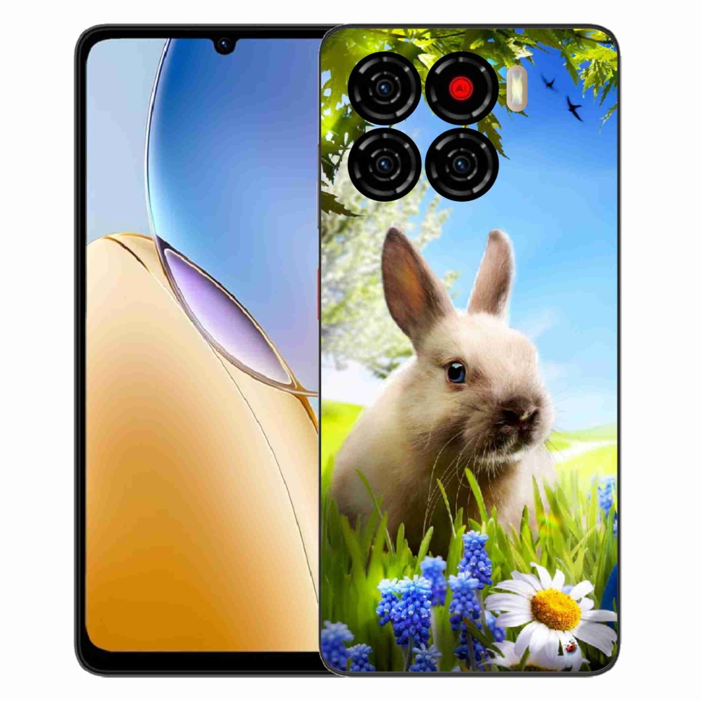 Gelový kryt mmCase na ZTE Blade A56 - zajíček