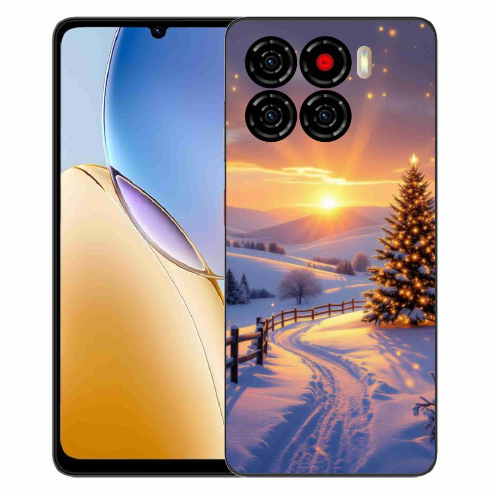 Gelový kryt mmCase na ZTE Blade A56 - zimní krajina