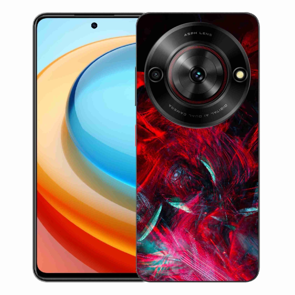 Gelový kryt mmCase na ZTE Blade A75 - abstrakt 16
