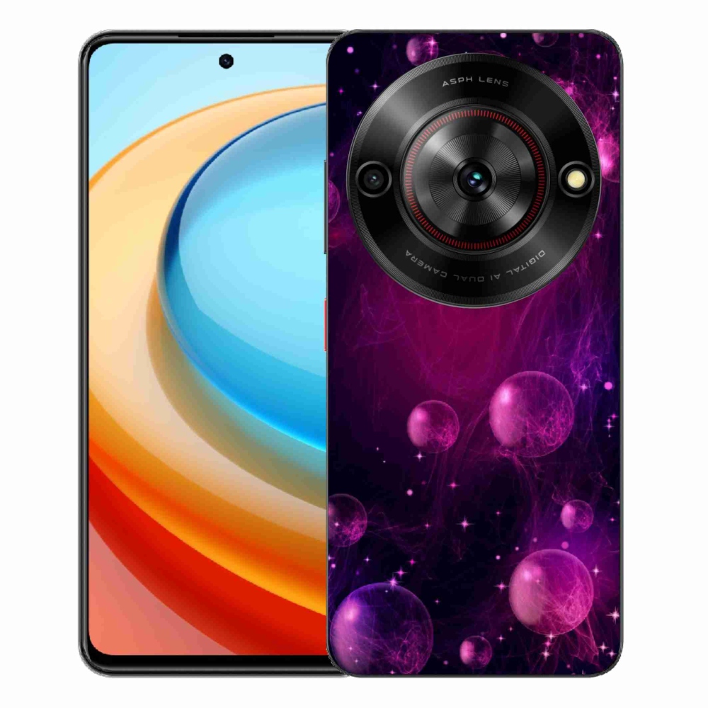 Gelový kryt mmCase na ZTE Blade A75 - abstrakt 22