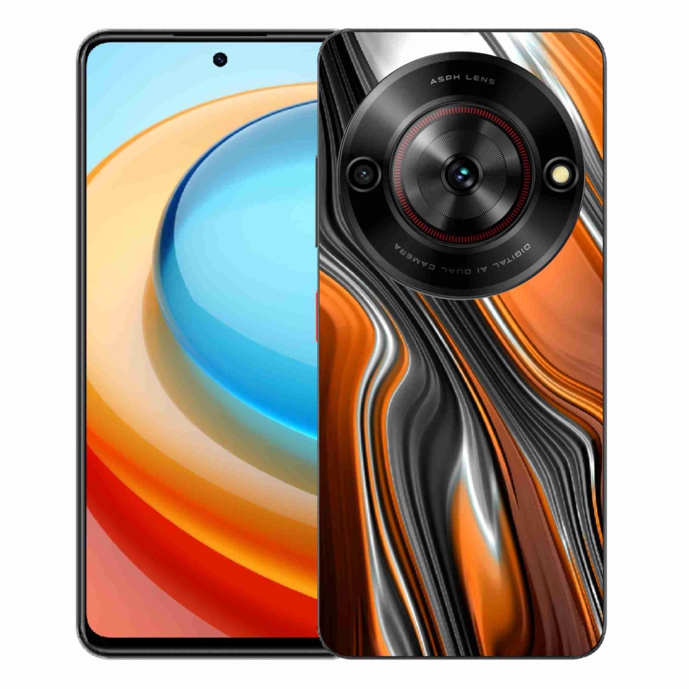 Gelový kryt mmCase na ZTE Blade A75 - abstrakt 3