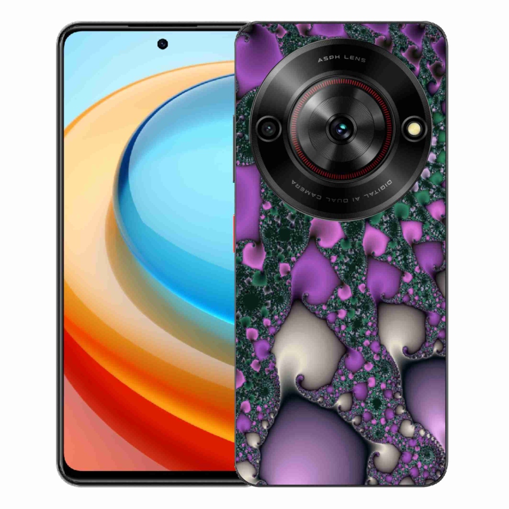 Gelový kryt mmCase na ZTE Blade A75 - abstrakt 7