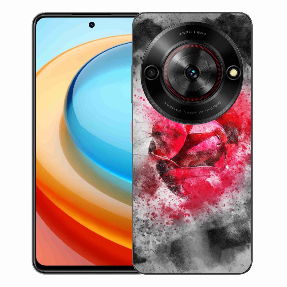 Gelový kryt mmCase na ZTE Blade A75 - abstrakt 9