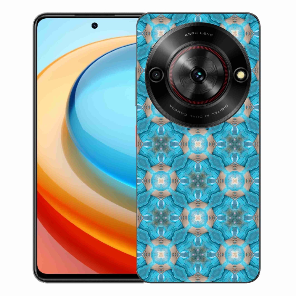 Gelový kryt mmCase na ZTE Blade A75 - abstraktní motiv 12